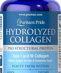 Puritan's Pride Hydrolyzed Collagen 180 Caplets
