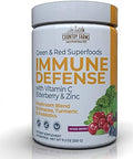 Country Farms Super Greens Powder 50 Organic Superfoods Drink Mix With Immune Defense Superfoods Drink Mix Vitamin C Elderberry