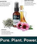 Athletes Foot Spray Extra Strength Natural Ingredients Itchy Skin Relief Ringworm Jock Itch Odor Apple Cider Vinegar Remedy For Men Women Marie Originals