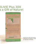 Organic High Polyphenol Rich Extra Virgin Olive Oil OLIVIE PLUS 30X | Moroccan Desert Olive Oil | EVOO | Organic, Kosher | 250 ml Glass Bottle