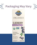 Garden Of Life Organics Plant Based Elderberry Immune Syrup 6.59 Floz (195 Ml) For Kids & Adults - Sambucus Echinacea Zinc & Vitamin C 0G Sugar Organic Vegan Gluten Free Herbal Supplement