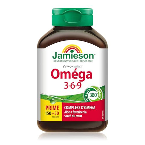 Jamieson Nature'S Finest Omega 3-6-9 200 Capsules