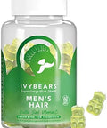 Ivybears Menâ€™S Hair Vitamin Gummies â€“ Anti-Hair-Loss Anti-Shedding â€“ Hair Growth Supplement For Men â€“ Biotin Folic Acid Zinc - Vitamins A C D E B5 B6 And B12 â€“ For Hair Skin & Nails â€“ Vegan