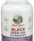 Maryruth's Organics Black Seed Oil Gummies 60 Gummies