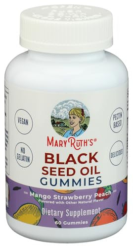Maryruth's Organics Black Seed Oil Gummies 60 Gummies