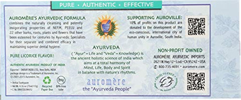 Auromere Homeopathic Toothpaste Mint-F 4.16 Oz (Pack Of 12 ) ( Value Bulk Multi-Pack)