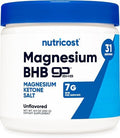 Nutricost Magnesium Bhb Salts (250 Grams Unflavored) Exogenous Ketone Supplement 6.5G Betahydroxybutyrate Per Serving