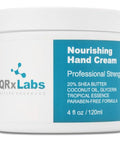 Qrxlabs Shea Coconut Hand Cream 4 Oz - Paraben- Hydrating Formula With Shea Butter Coconut Oil Vitamin E - Non-Greasy Quick-Absorbing - Soften And Moisturize Hands