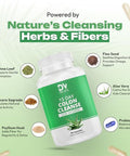 Dr Vitz 15 Day Colon Cleanse For Women Natural Detox Pills With Herbs Fiber & Probiotics Bloating & Constipation Relief Weight Loss & Gut Health Reset 30 Capsules