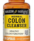 Mason Natural Herbal Colon Cleanser 300 Day Supply Dietary Supplement Supports Digestive Health With Soluble Fibers Probiotics & Herbs 3 Pack