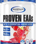 Gaspari Nutrition Proven Eaas Vegan Fermented Eaas Enhances Recovery & Replenishes Electrolytes Non Gmo (30 Servings Raspberry)