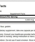 Swanson Biotin B7 Vitamin 5000 mcg 30 Capsules