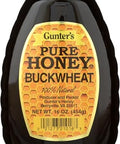 Gunter's Pure Buckwheat Honey, Buckwheat, 16 Ounce