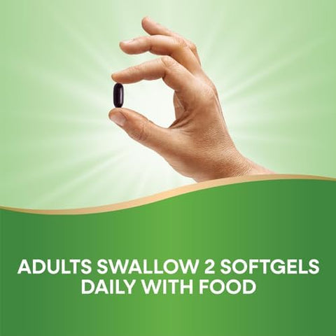 Naturea A' A" S Way Ultimate Iron Healthy Red Blood Cells 50 Mg Per Serving GlutenFree 90 Softgels