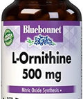 Bluebonnet Nutrition Lornithine 500Mg Form Amino Acid For Healthy Protein Metabolism Soy Gluten Nongmo Kosher Vegan 100 Vegetable Capsules 100 Servings