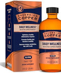 Sovereign Copper BioActive Copper Hydrosol Daily+ 4In1 Wellness Supplement For Joint Bone Hair Skin And Nails Energy And Metabolic Health Support 8 Fl Oz (237Ml)