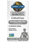 Garden of Life Dr. Formulated Probiotics Critical Care 80 Billion 30 Capsules CFU 15 Strains Colon Health and Immune System