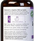 Bluebonnet Larginine 1000 Mg Vitamin Capsules 100 Count