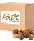 Anna and Sarah Premium Kosher Mixed Nuts in Shell Box, NO BRAZIL NUT 10 Lbs | 160 Oz Bulk, Jumbo Walnuts, Extra Large Pecans, Almonds, Large Oregon Hazelnuts, Fresh