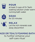 Dr Teal'S Epsom Magnesium Salt SoakRelax & Relief With Eucalyptus And Spearmint3 Lbs (Pack Of 4)