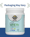 Garden Of Life Sport Whey Plus Weight Management With Amino Energy - 20G Of Grass Fed Protein Isolate For Women And Men - Vanilla Powder - With Capsimax 2 Billion Cfu Probiotics About 15 Servings
