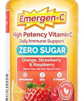 EmergenC Zero Sugar Immune Support Adult Gummies 36 Count