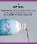 Fat Mermaid Bioavailable Liquid Marine Collagen Peptides Drink- Hyaluronic Acid & Vit C - Reduces Wrinkles - Thick Hair Lashes Brows Nails - No Gluten Dairy Nut Soy - Unflavored Sweet 16.9 Oz