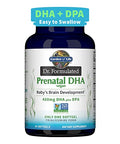 Garden Of Life Dr. Formulated Prenatal Vegan Dha - Certified Vegan Omega 3 Supplement With 400Mg Dha Dpa From Algal Omega 3 In Triglyceride Form Non-Gmo 30 Softgels