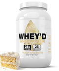 Sweat Ethic Whey'D Protein Powder 25 G Whey Protein Blend With Concentrate (30 Ounce Vanilla Cake Batter)