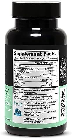Legion Biome Probiotic Natural Probiotics Gut Health Supplement For Women & Men Probiotic Nutritional Supplements Help Reduce Bloating Cramping & Gas Colon Health Probiotic Pills 30 Servings
