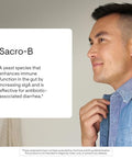 Thorne - Sacro-B - Saccharomyces Boulardii - Shelf Stable Probiotic - Gut Health Supplement To Support Immune Function In The Gut - Occasional Diarrhea Relief - Third-Party Certified 60 Capsules