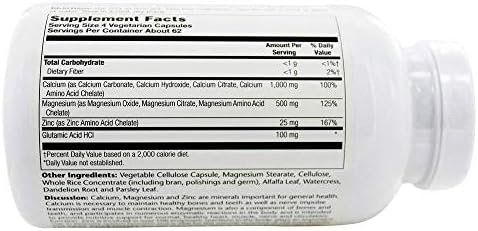 Vitacost Calcium Magnesium and Zinc 300 Tablets
