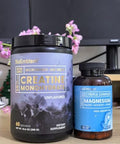 BioEmblem Triple Magnesium Complex and Creatine Monohydrate Powder