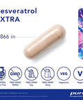 Pure Encapsulations Resveratrol EXTRA 60 caps