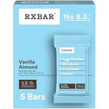 RXBAR Protein Bars, 12g Protein, Gluten Free Snacks, Vanilla Almond, 9.15oz (5 Bars)