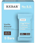 RXBAR Protein Bars, 12g Protein, Gluten Free Snacks, Vanilla Almond, 9.15oz (5 Bars)