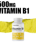 Bucked Up Vitamin B1 500mg Capsules Essentials 90 Servings