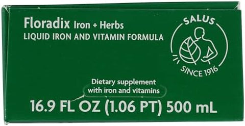 Floradix Iron Herbs 17 Fl Oz