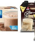 Atkins Milk Chocolate Delight Protein Shake & CafÃƒÂ© Au Lait Iced Coffee Protein Shake 15G Protein Low Glycemic 3G Net Carb 1G Sugar Keto Friendly 12 Count