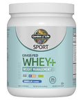 Garden Of Life Sport Whey Plus Weight Management With Amino Energy - 20G Of Grass Fed Protein Isolate For Women And Men - Vanilla Powder - With Capsimax 2 Billion Cfu Probiotics About 15 Servings