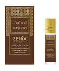 Zenia Mashriq Perfume Oil Roll-On 6Ml / 0.2Oz Long Lasting Concentrated Fragrance Oil With Cinnamon Dates Praline Vanilla & Amberwood