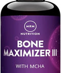 Mrm Nutrition Bone Maximizer Iii With Mcha + Vitamin D3 + Vitamin K2 Bone Health High Potency Key Vitamins And Minerals For Bones 50 Servings