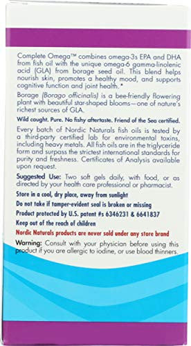 Nordic Naturals Omega Complete Lemon