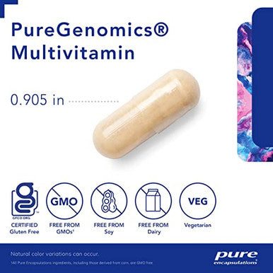 Pure Encapsulations PureGenomics Multivitamin 60 caps