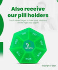 Adult Multivitamin/Multimineral Supplement With Antioxidants, Zinc, Vitamin D3 And B Vitamins 200 Tablets With Weekly Pill Organizer, A To Z Ligth&Spring Guide (3 Items)