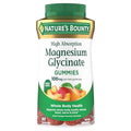 Nature'S Bounty Nature S Bounty High Absorption Magnesium Glycinate Gummies 100 Mg Magnesium Per Serving Whole Body Health No Stick Gummy Peach Mango Flavor Vegetarian & Gluten Free 60 Count/30 Servings