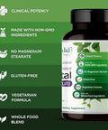 Emerald Labs Prenatal Clinical Multi - Prenatal Multivitamin With Methylfolate, Albion Chelated Gentle Iron, Whole-Food Ingredients & More - Soy & Gluten- - 120 Vegetable Capsules (30-Day Supply)