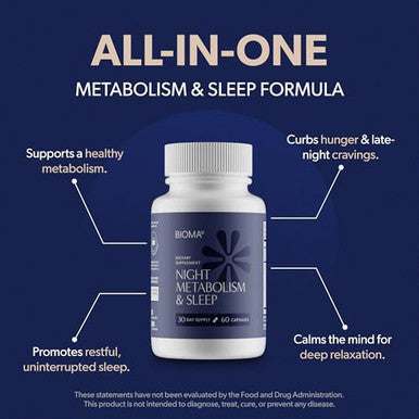 Bioma Digestive Health & Night Metabolism Bundle 2 Pack