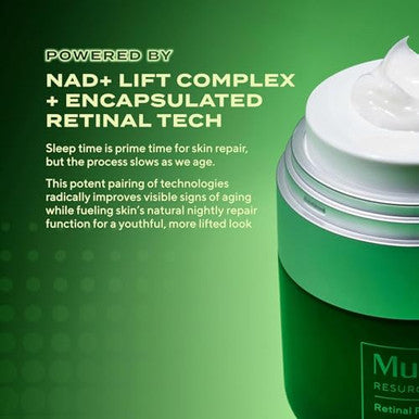 Murad Retinal Resculpt Overnight Cream Anti-Aging Face & Neck Cream With Encapsulated Retinal & Nad Firms Lifts & Hydrates Skin 1.7 Fl Oz
