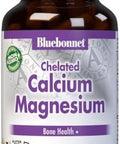 Bluebonnet Albion Chelated Calcium Magnesium Caplets 120 Count